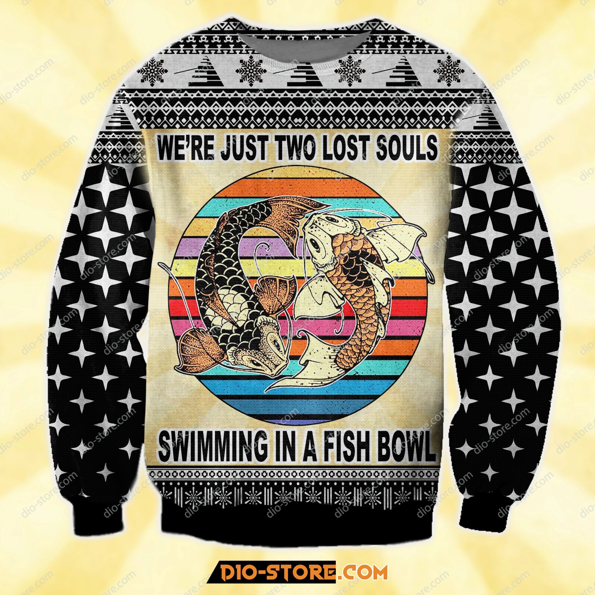 Wish You Were Here 3D Print Ugly Christmas Sweater Hoodie All Over Printed Cint10172