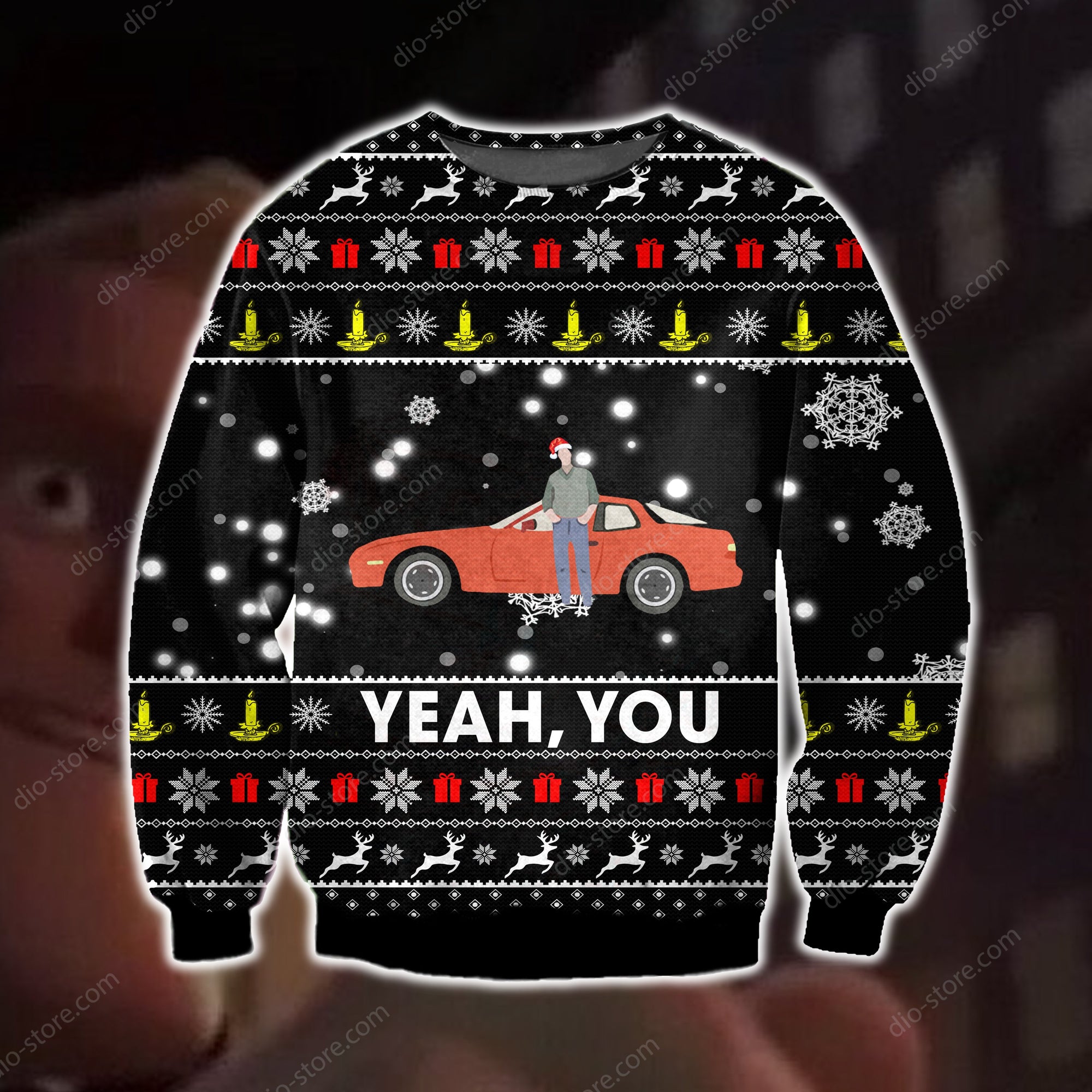Yeah You- Sixteen Candles Knitting Pattern 3D Print Ugly Sweater Hoodie All Over Printed Cint10528