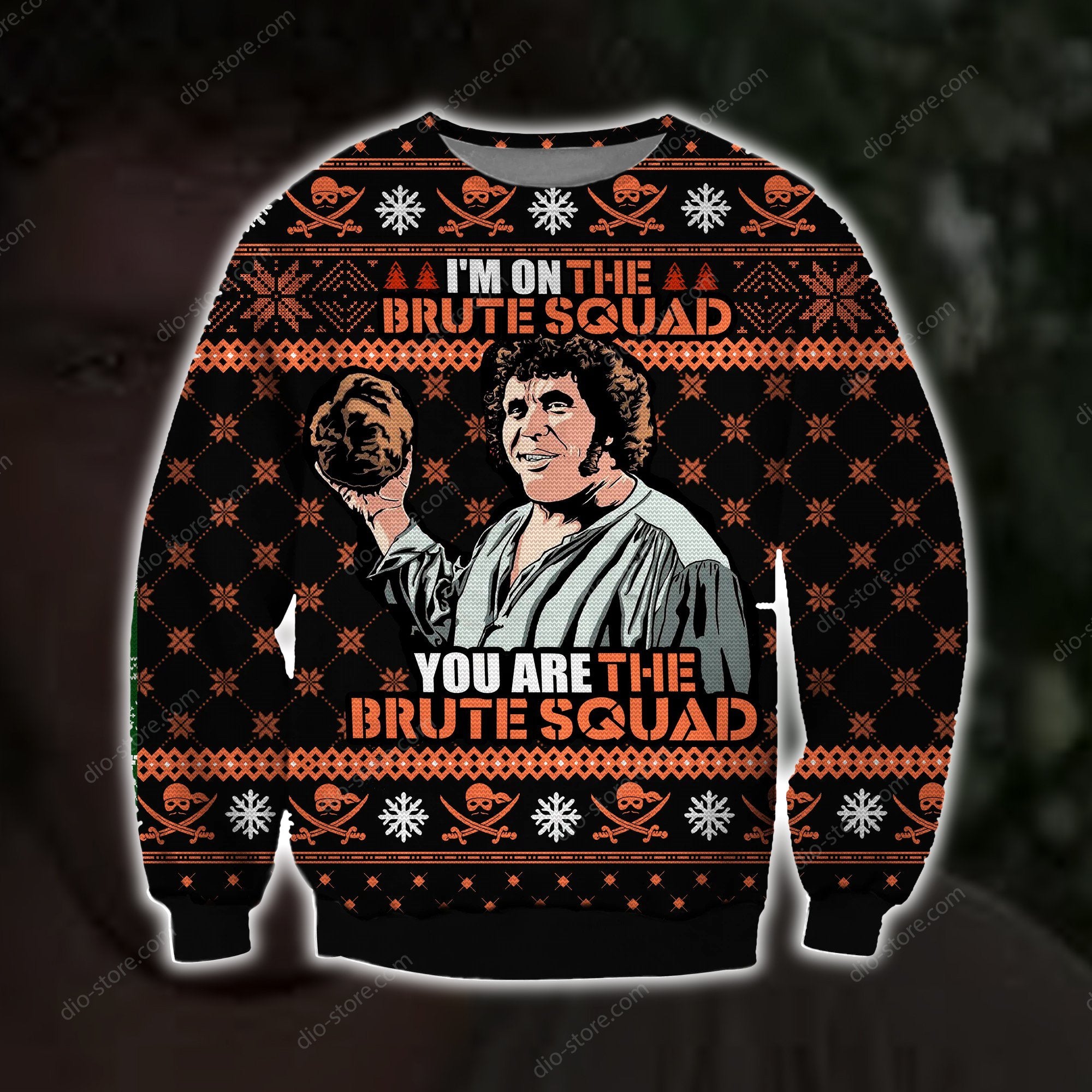 You Are The Brute Squad Knitting Pattern 3D Print Ugly Christmas Sweater Hoodie All Over Printed Cint10646