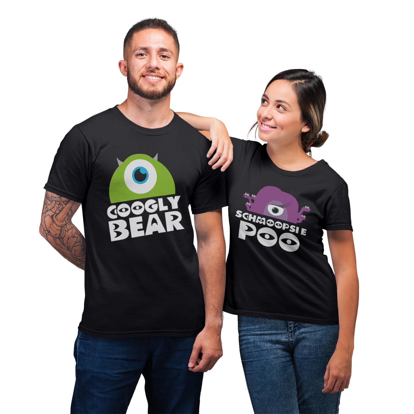 Bear And Poo Couple Matching Gift T-shirt