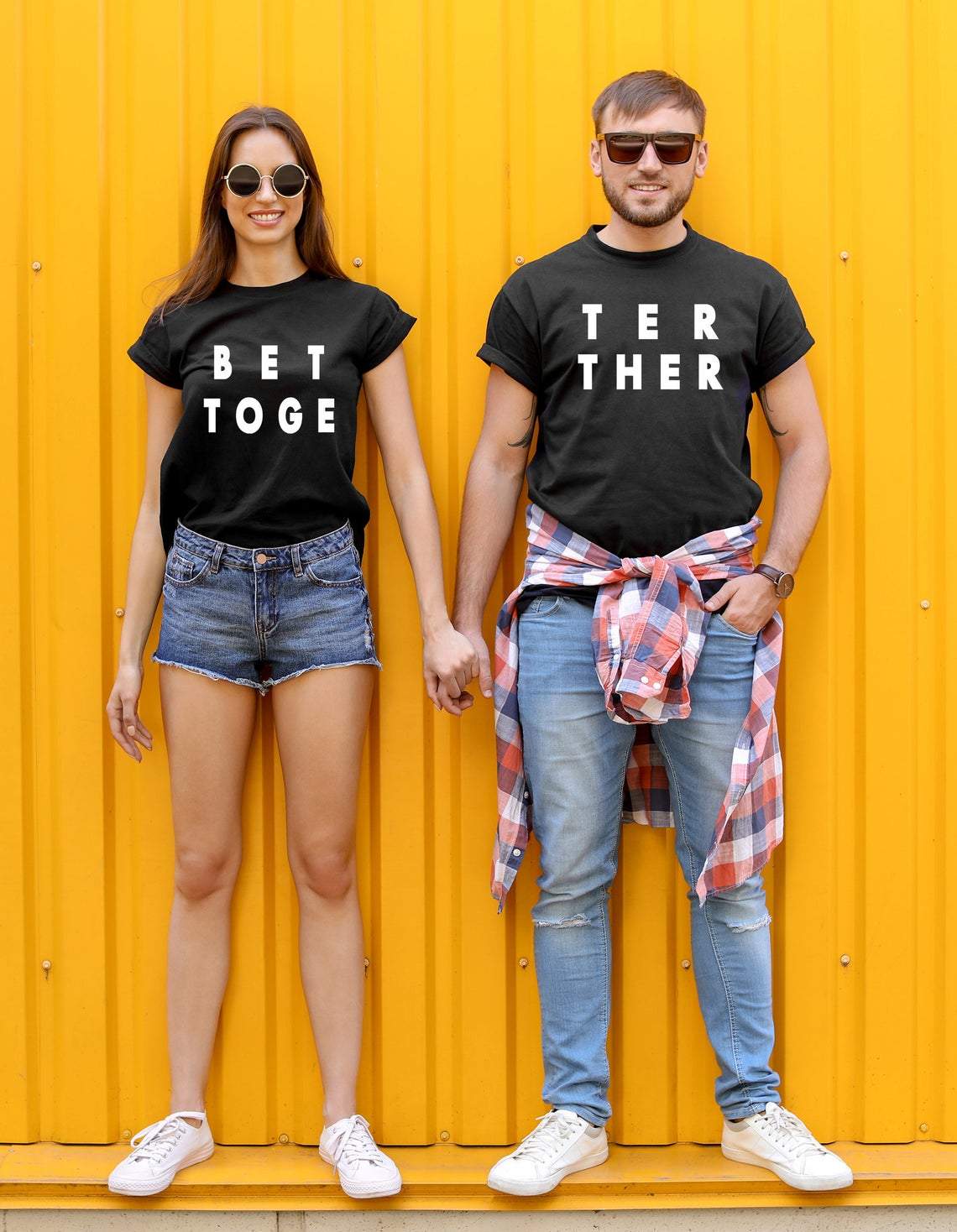 Better Together For Couple Lover Matching T-shirt