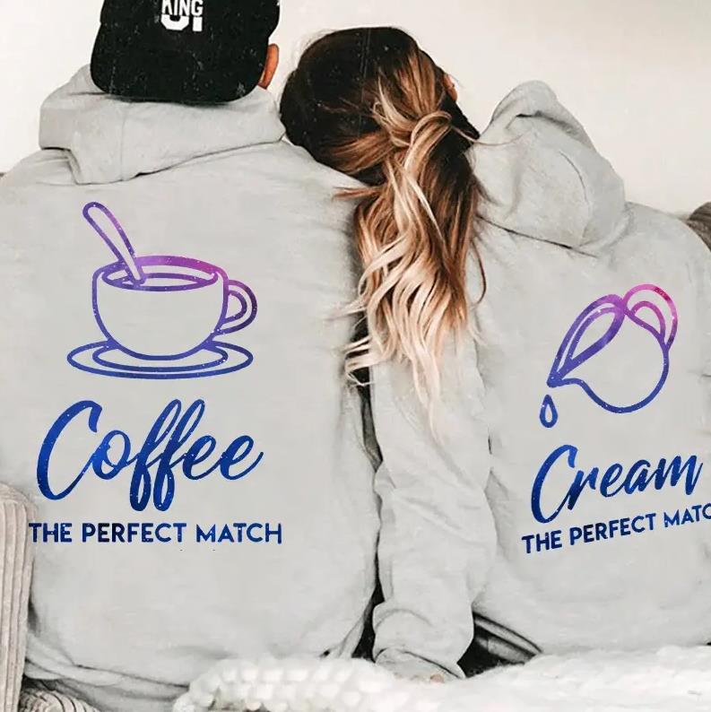 Coffee&Cream The Perfect Hoodie Gifts For Matching Couples