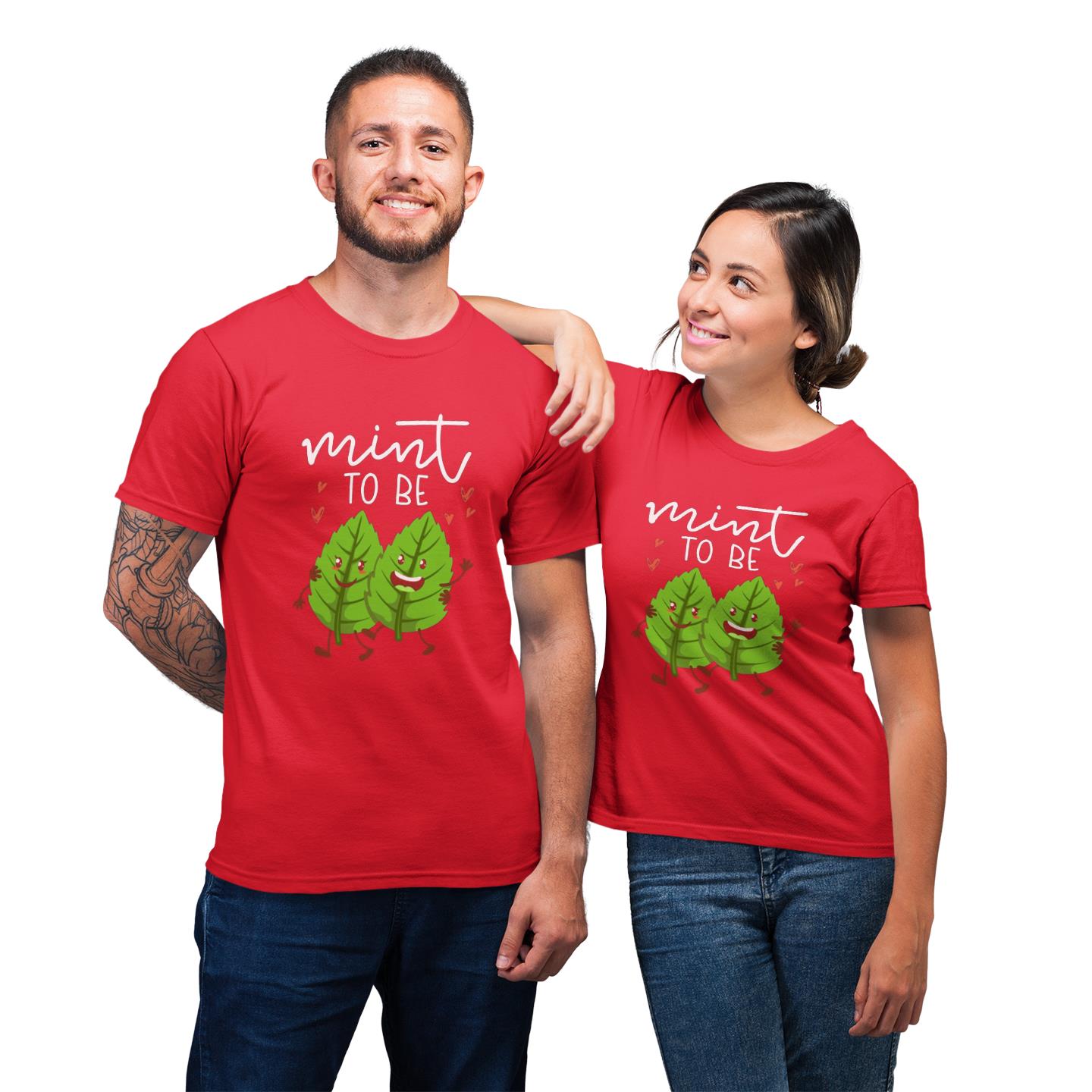 Dating Funny Couples  Mint To Be Cute Mint Leaf Gift For Dating Funny Couples