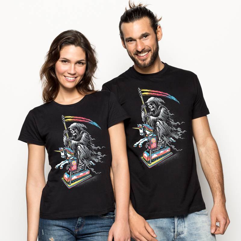 Death Enjoying Matching For Couple Lover Gift T-shirt