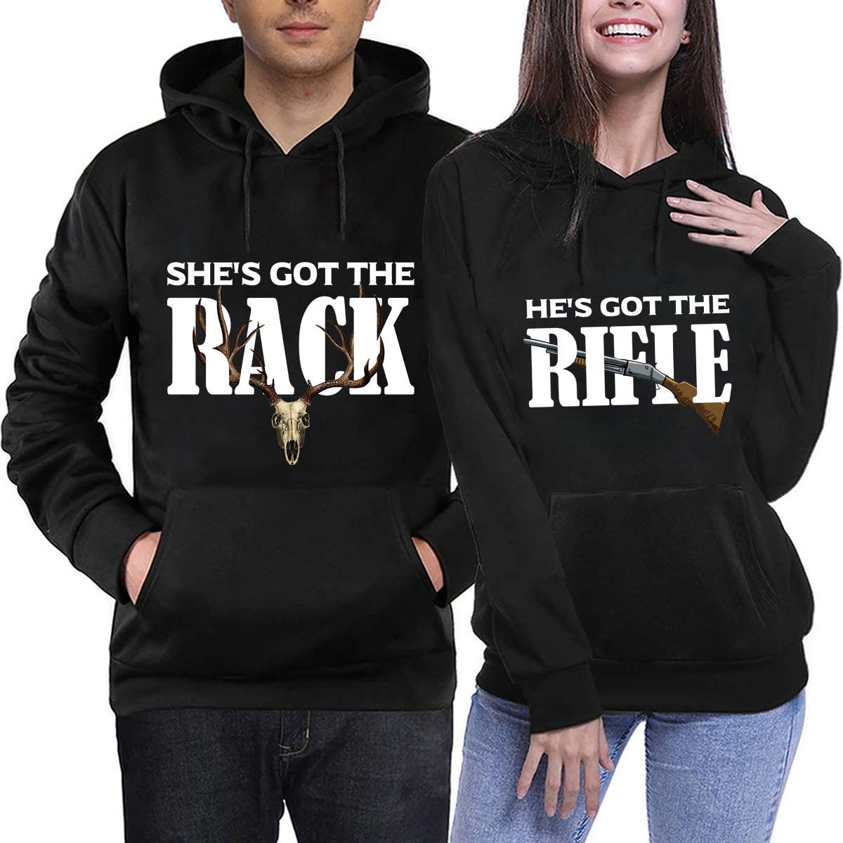 Hunting Couple She?s Got The Rack Hoodies Gifts For Couple Lover Matching