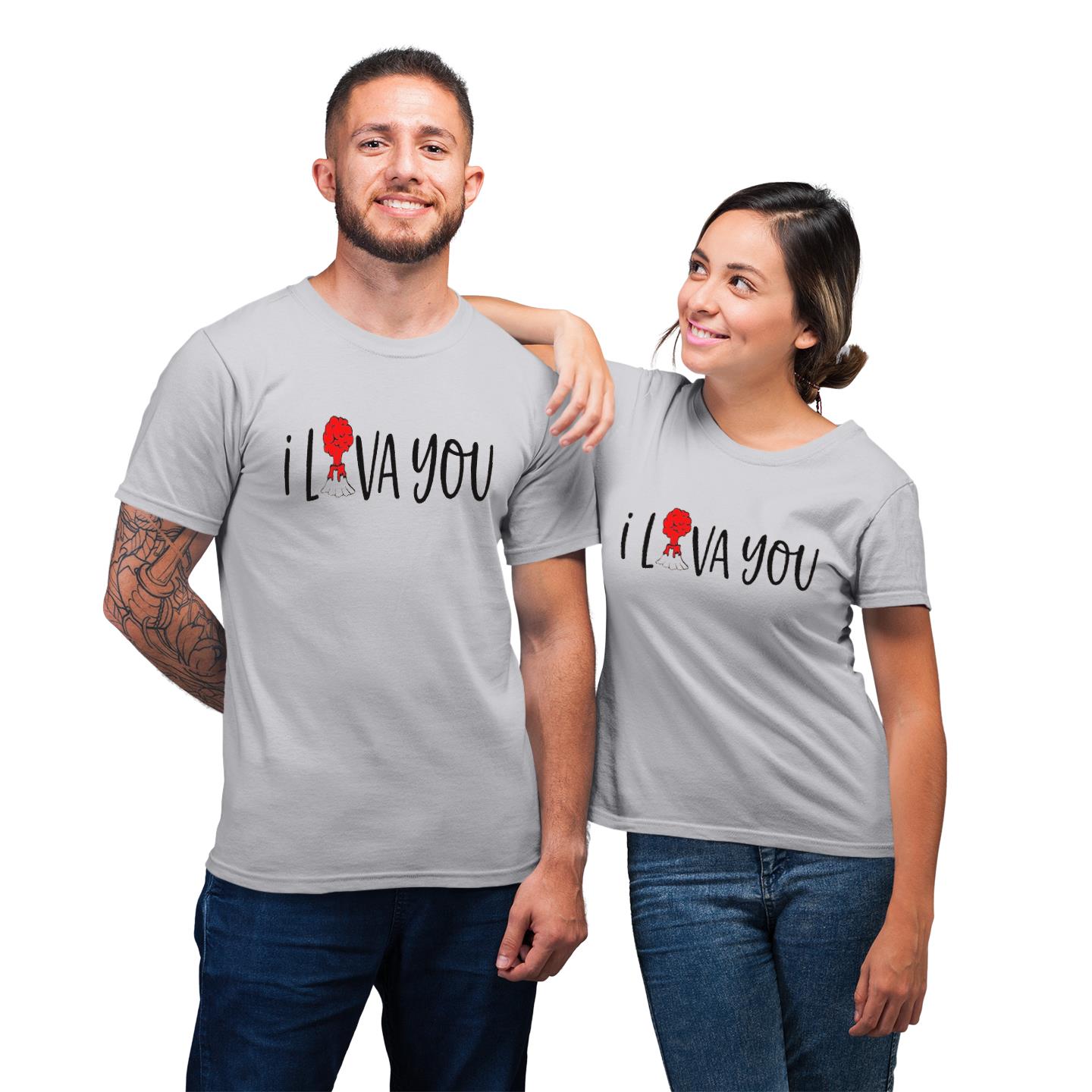 I love You Gift For Valentines Matching Couple Shirts His And Hers Gift T-Shirt