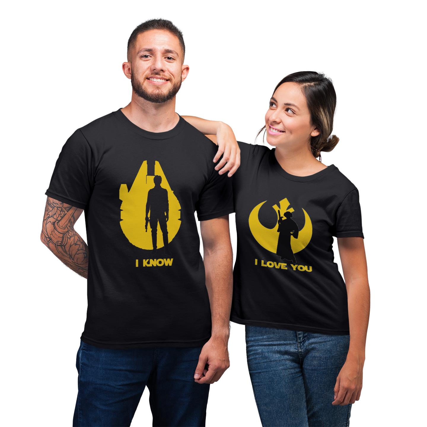 I Love You I Know Shirts. For Couple Love Matching T-Shirt