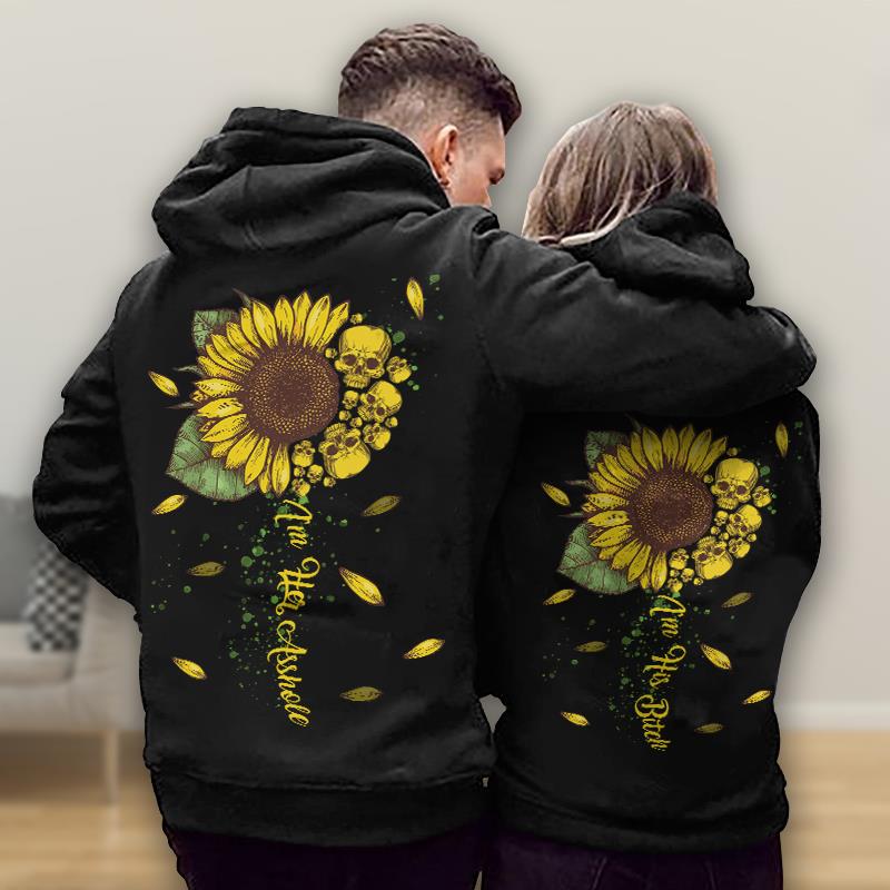I?m Her Asshole & I?m His Bitch Hoodie Gifts For Couple Lover Matching