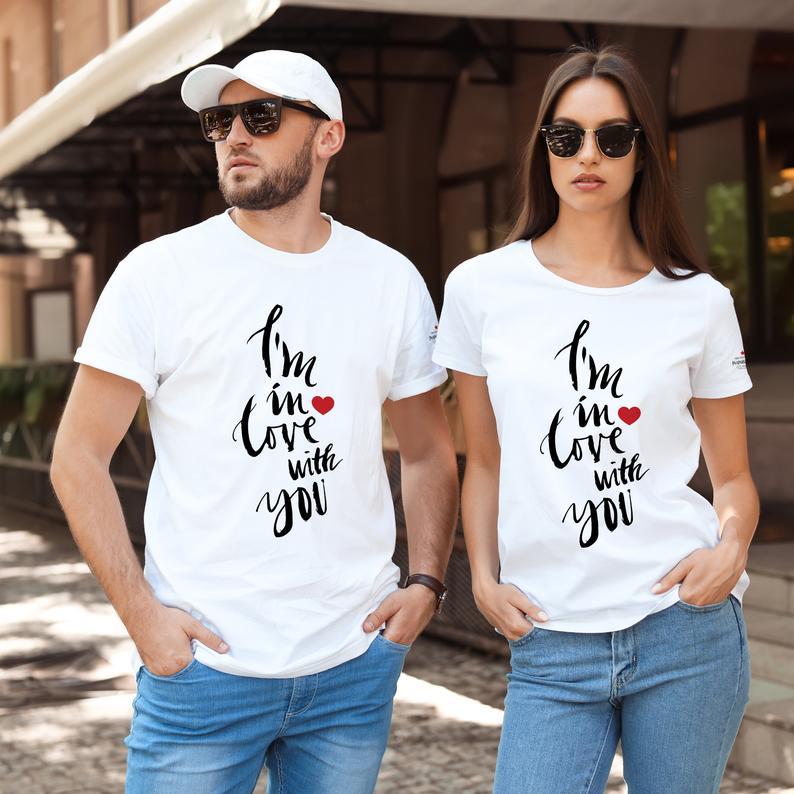 I?m in Love Shirt For Lover Couple T-shirt