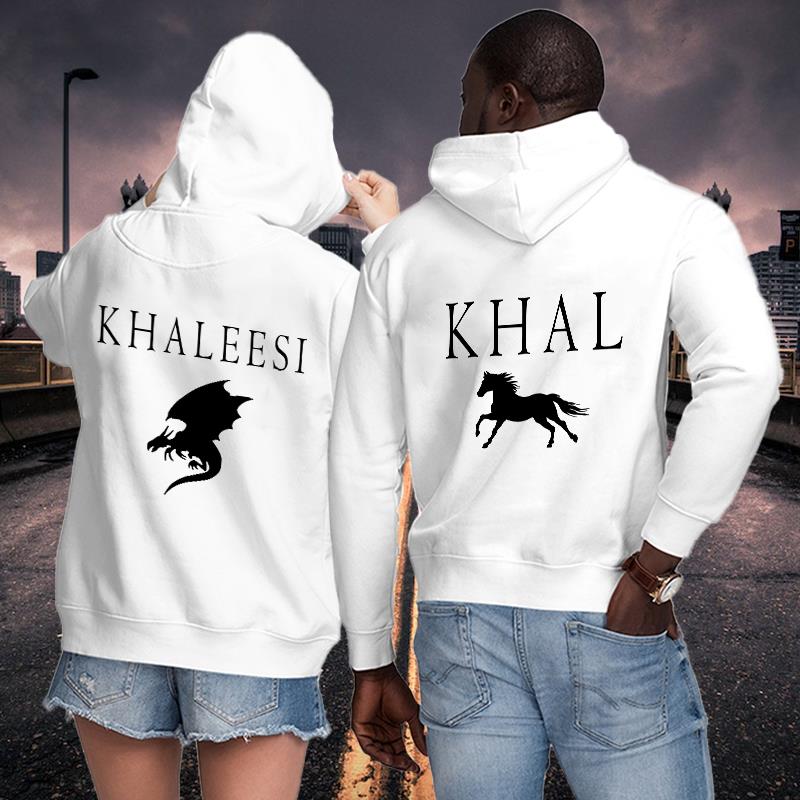 Khal & Khaleesi Hoodie Gifts For Matching Couples