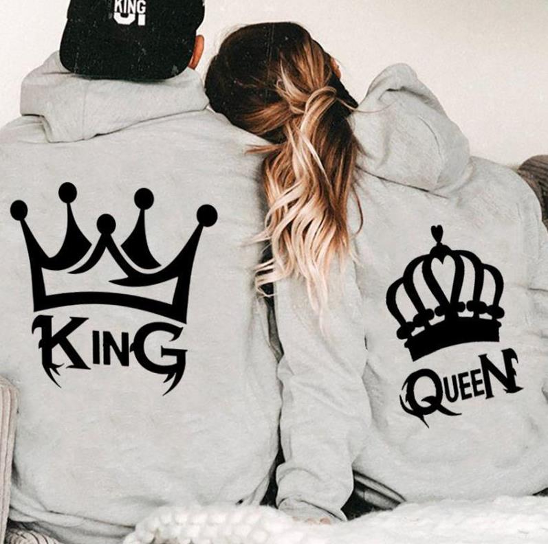 King/Queen Matching Couples Hoodie