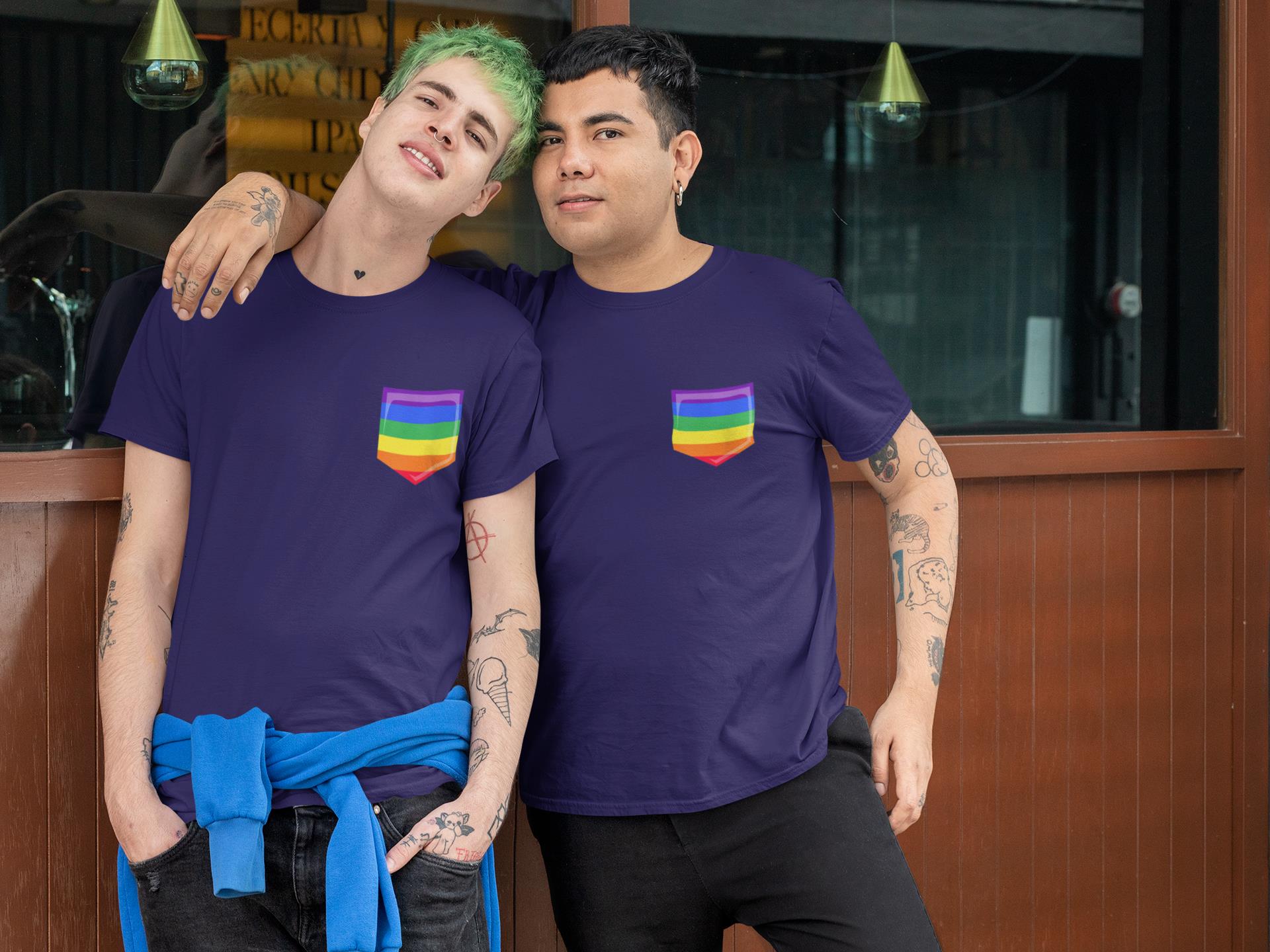 LGBT T-Shirt For Matching Couple