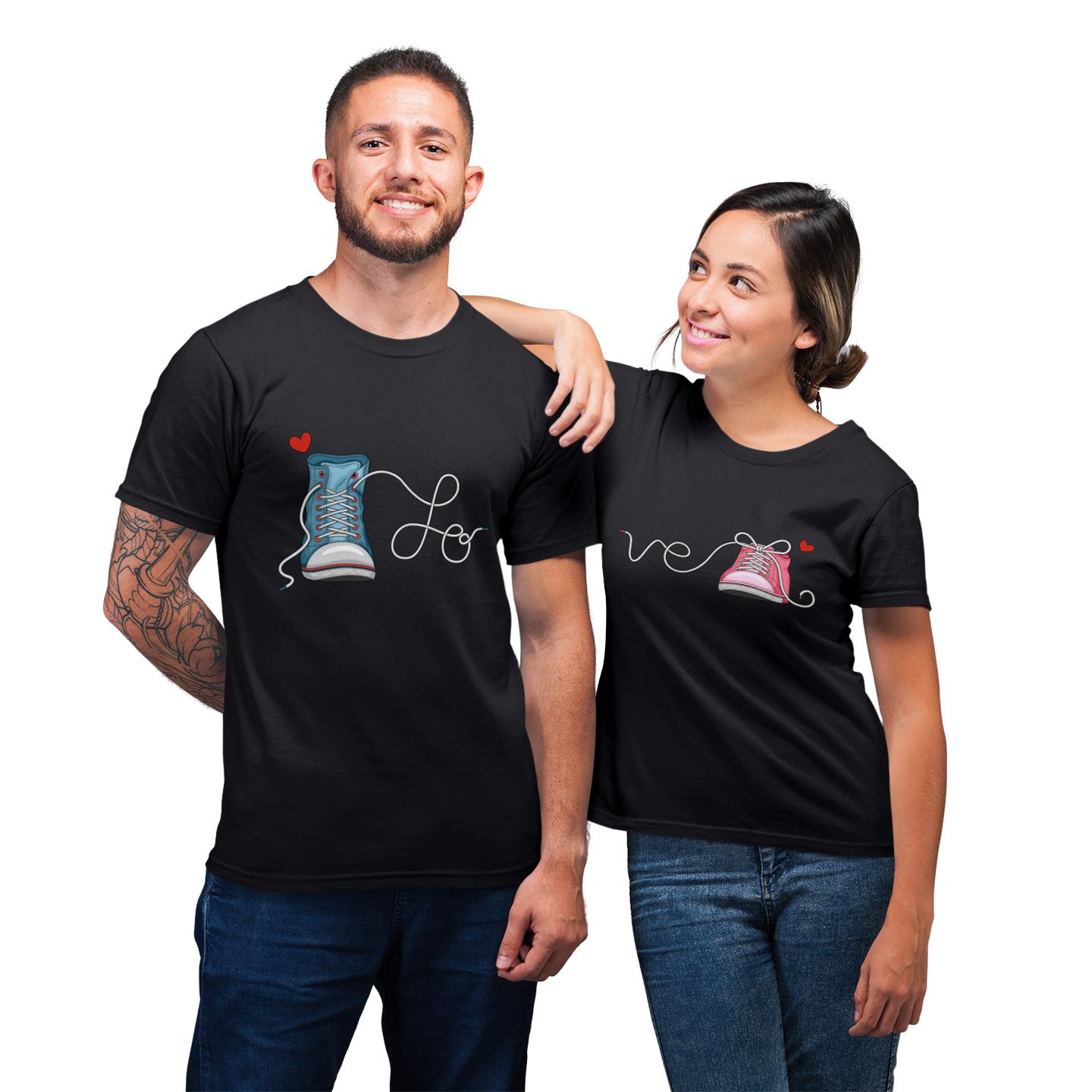 Lovely Shoes For Happy Couple Gift T-Shirt