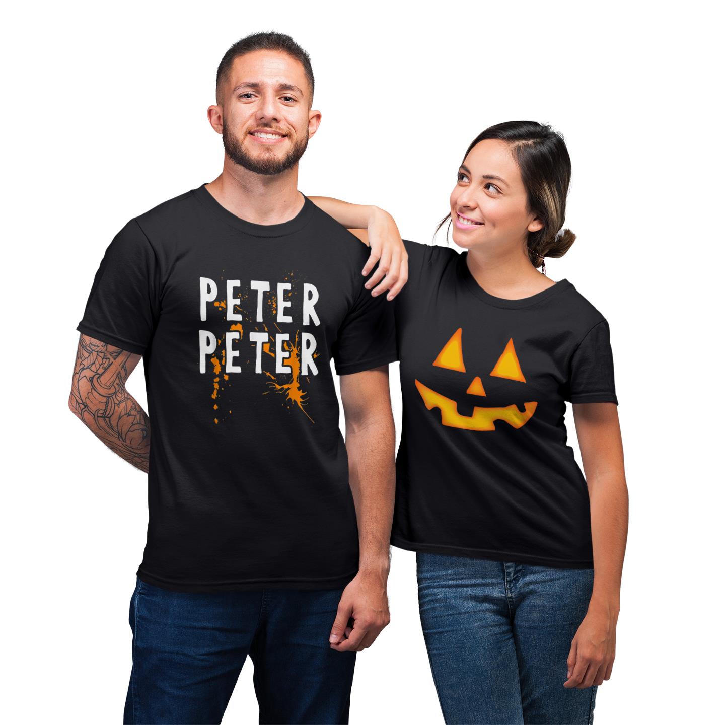Matching For Couples Funny Peter Pumpkin Eater ? T-shirt