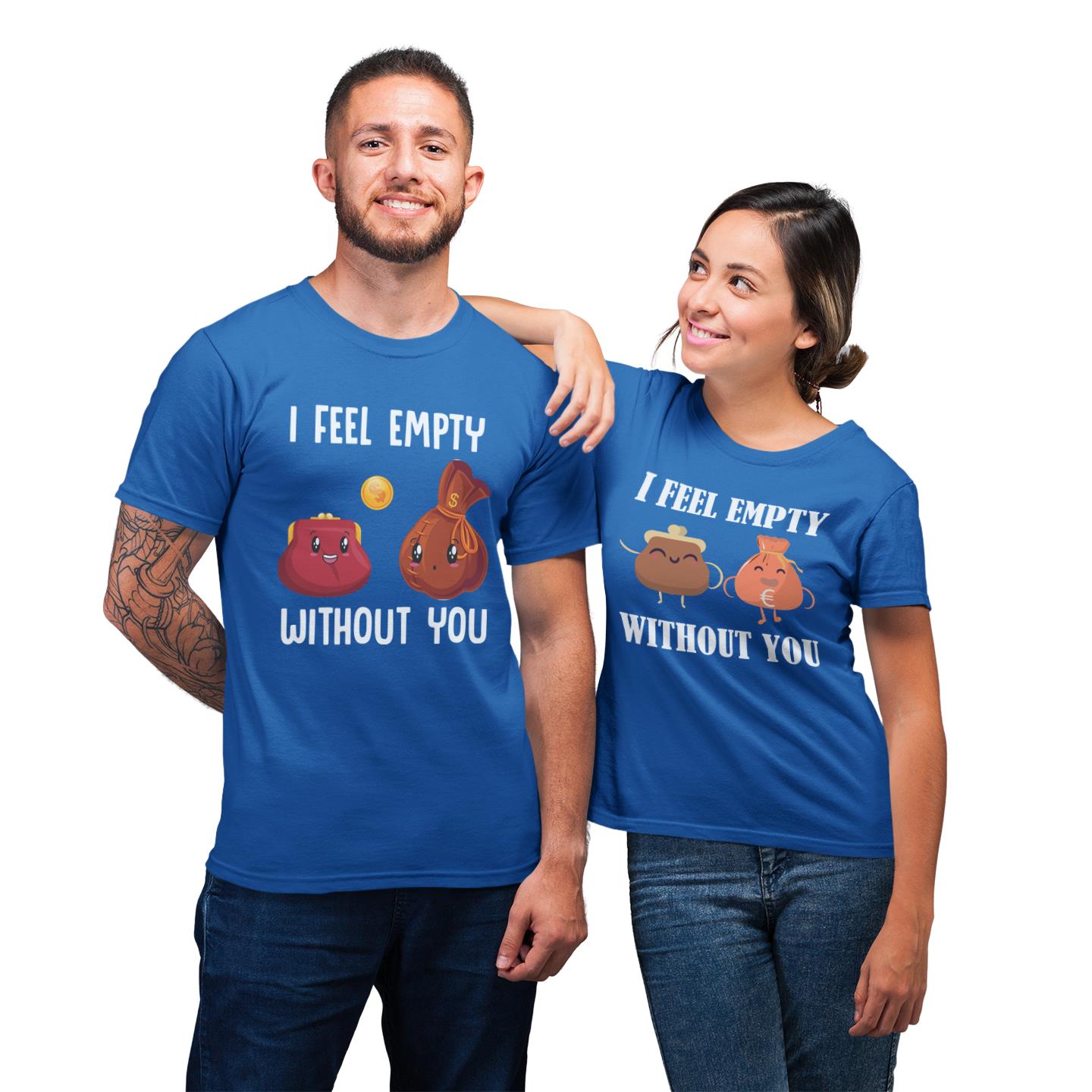 Money Relationship Funny Cash Coin  For Couple Love Matching T-Shirt