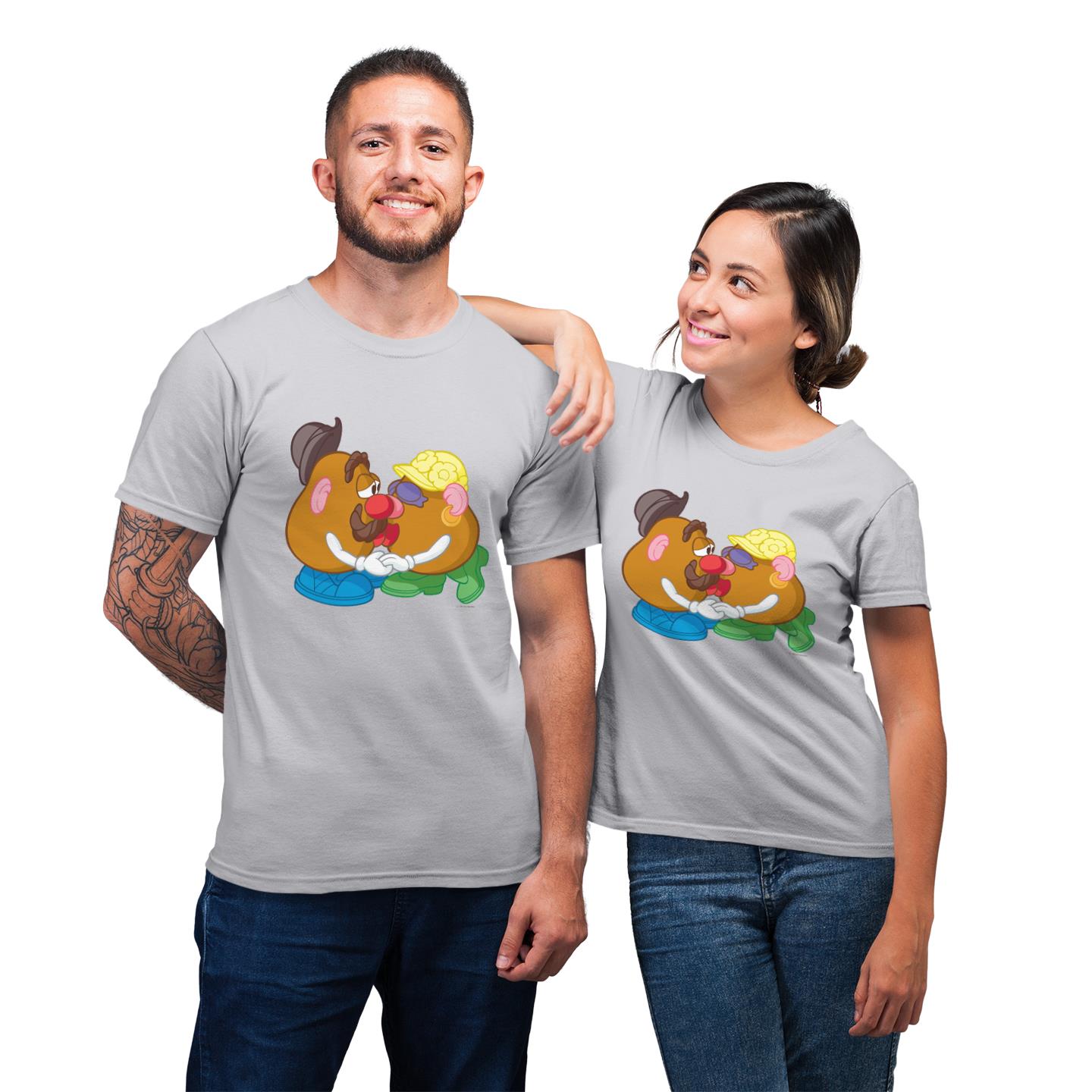 Mr. and Mrs. Potato Head Kissing T-Shirt For Matching Couple funny ...
