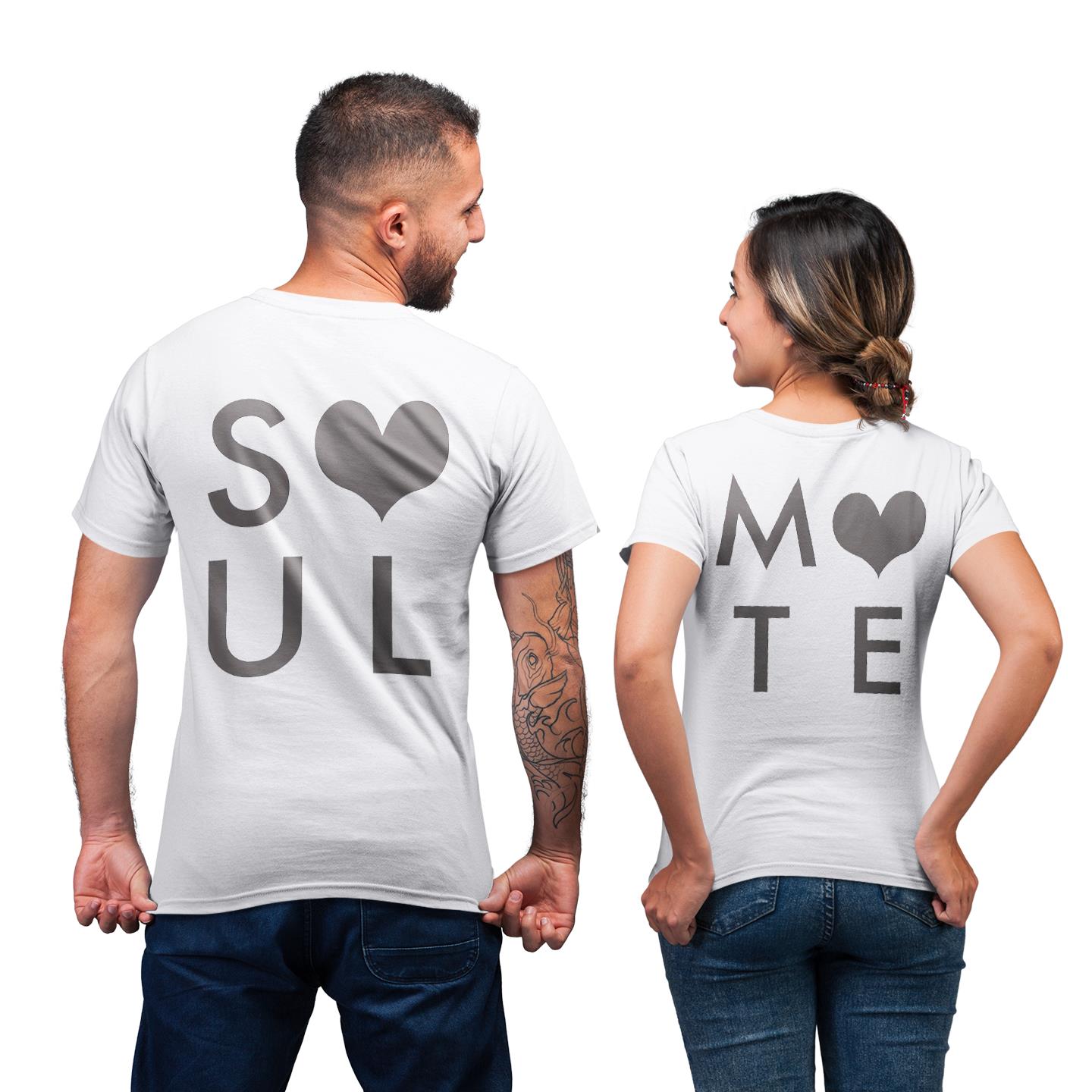 Soul Mate His And Her Shirt For Couple Matching T-shirt