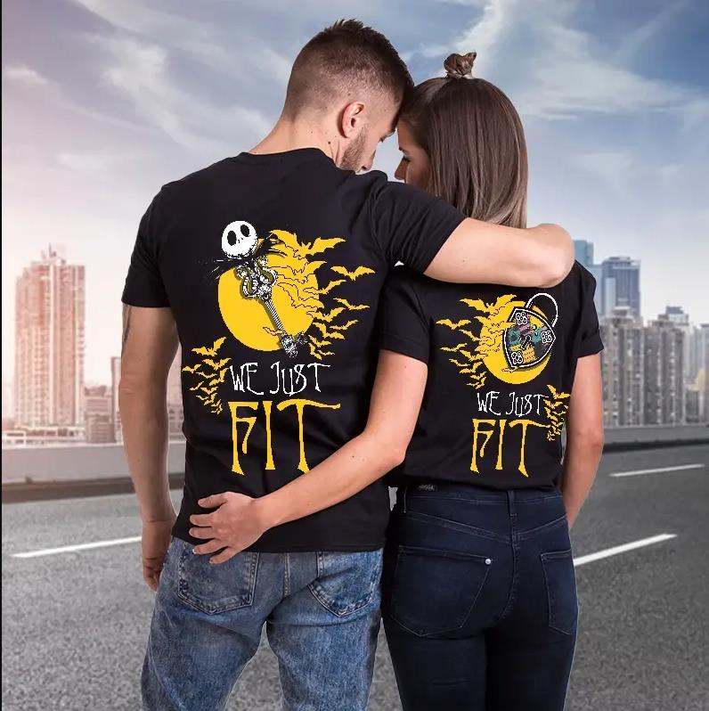 We Just Fit For Couple Lover Matching T-shirt