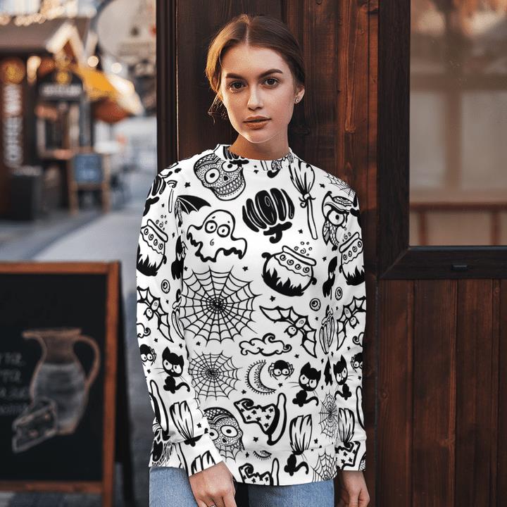 Halloween Symbols Scarry Night 3D Hawaii Shirt 1
