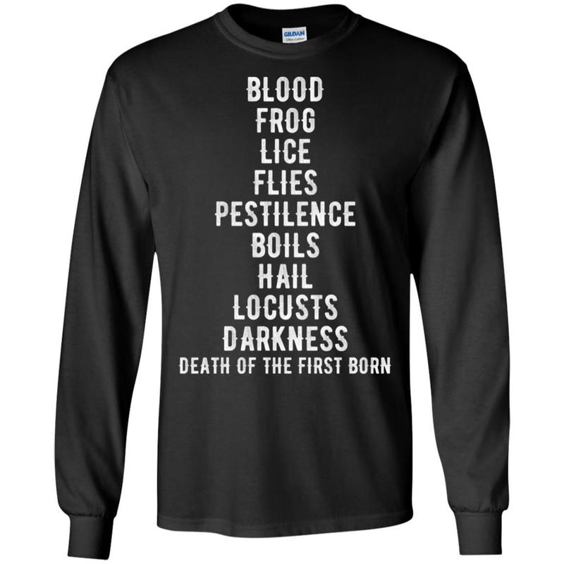 10 Plagues Of Passover ? Funny Jewish Pesach Novelty T Shirt 5