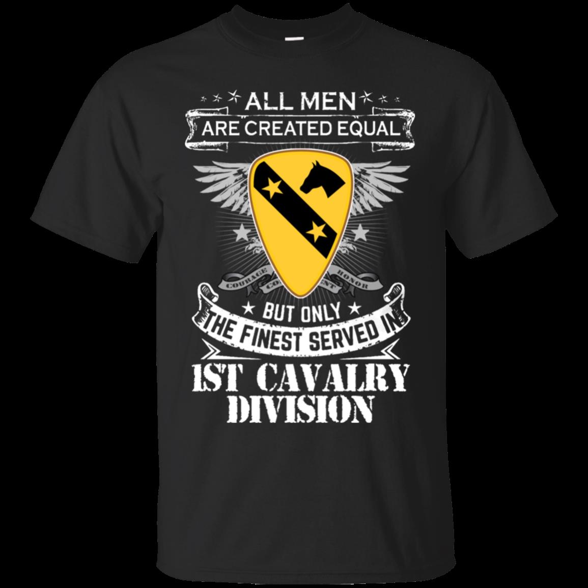 1st Cavalry Division Men Shirts Only The Finest Served