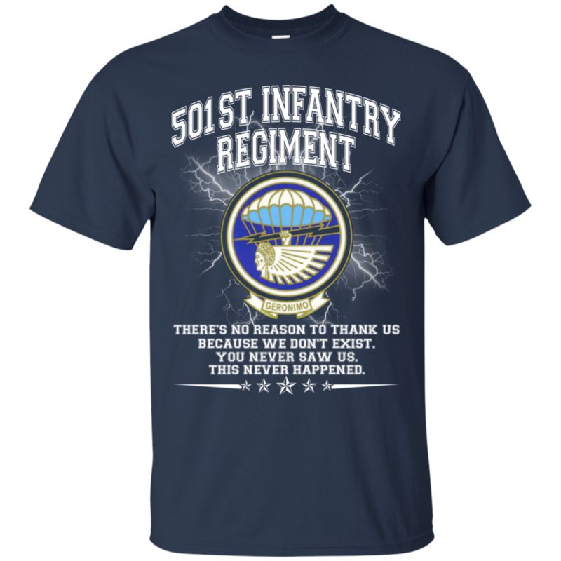 501st Infantry Regiment Shirts There?s No Reason To Thank Us