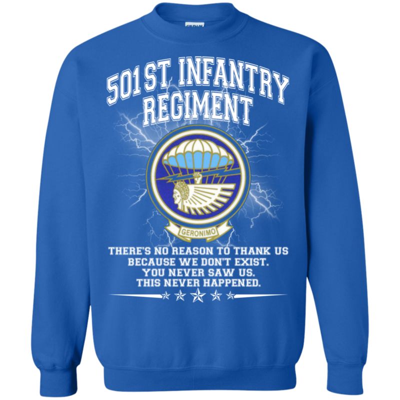 501st Infantry Regiment Shirts There’s No Reason To Thank Us funny ...