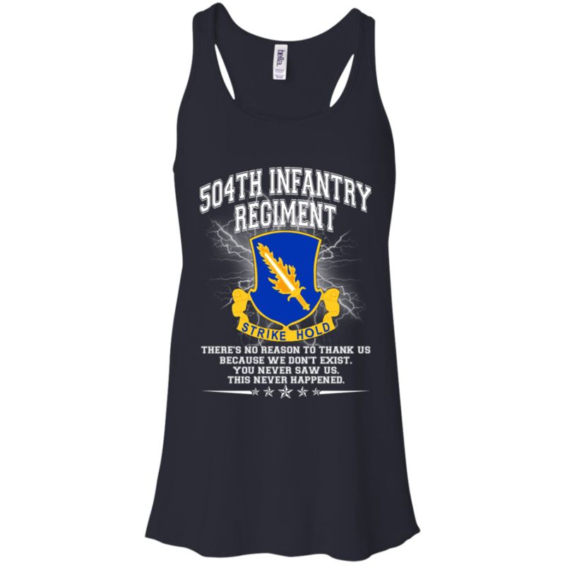 504th Infantry Regiment Shirts There?s No Reason To Thank Us 1 