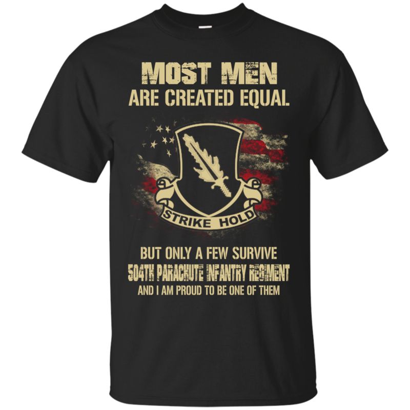 504th Parachute Infantry Regiment Man Shirts Only A Few Survive