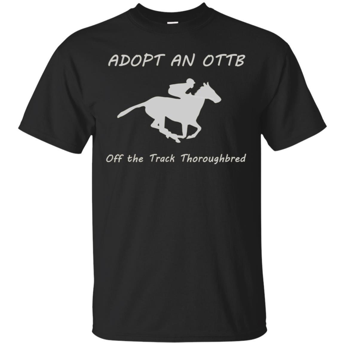 Adopt An Off The Track Thoroughbred ' Racehorse Adoption Tee