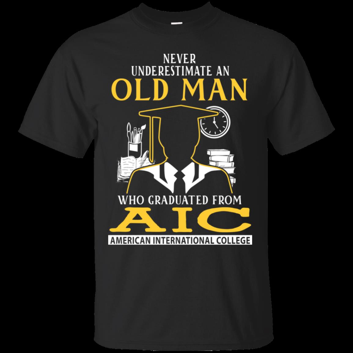 Aic Old Man Shirts Man Graduated From Aic