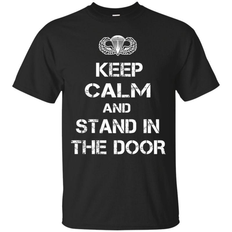 Airborne Keep Calm Stand In The Door