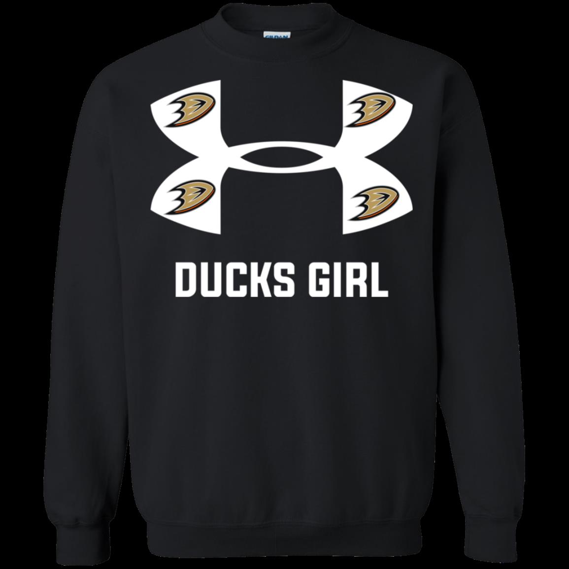 Anaheim Ducks Girl Under Armour Hockey Shirt Sweatshirt