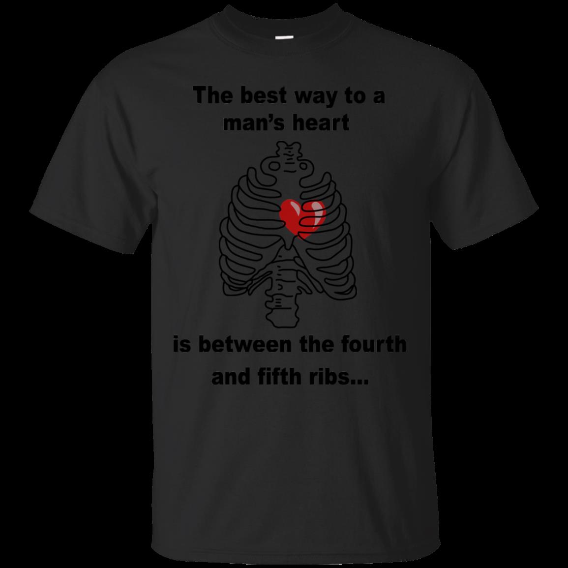 Anatomy Shirts The Best Way To A Man's Heart