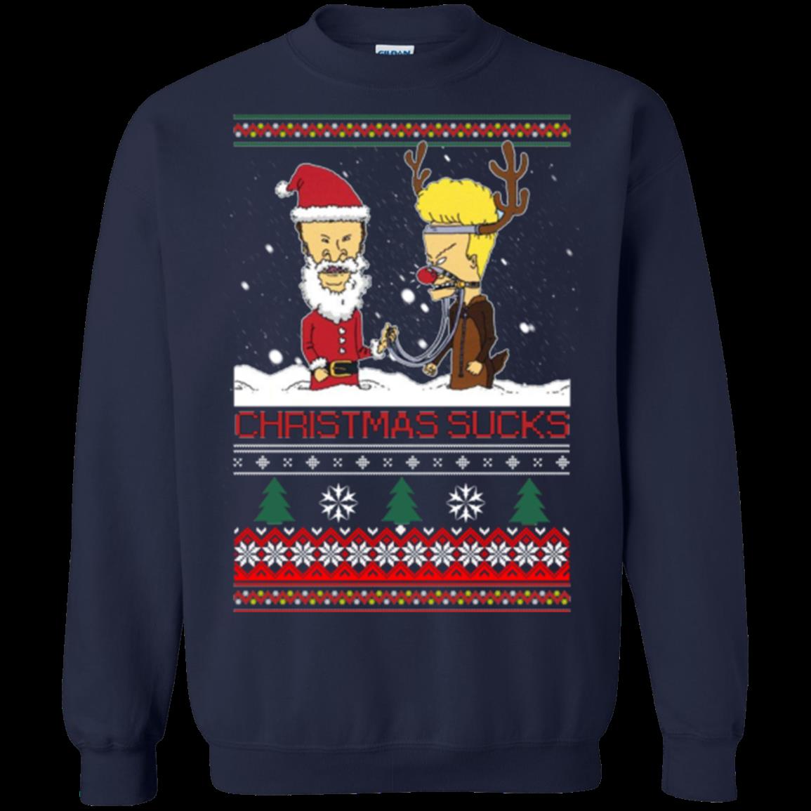 Beavis And Butt-head Ugly Christmas Sweater 1
