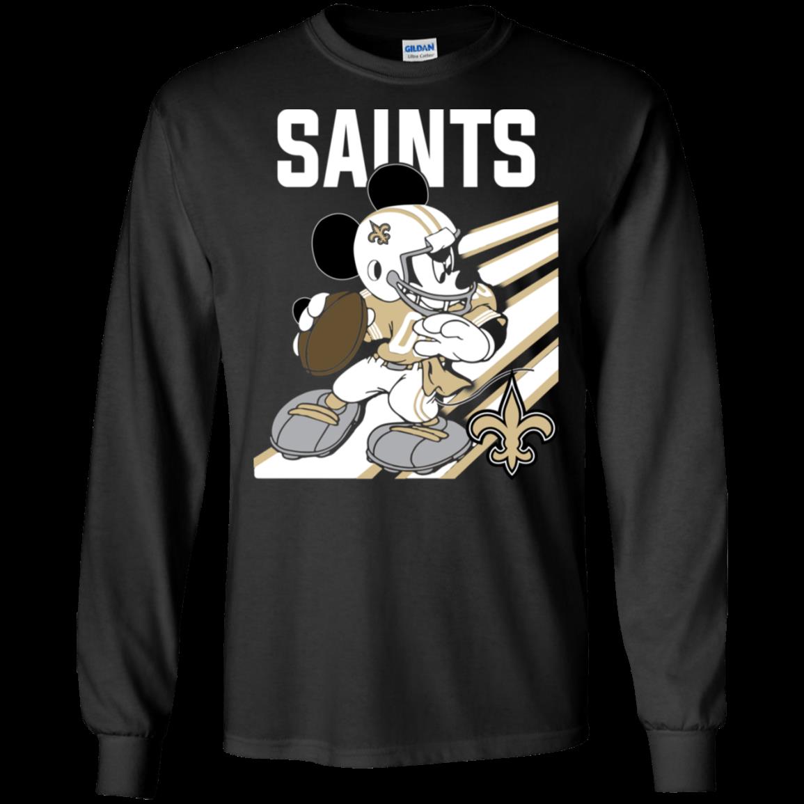 NFL New Orleans Saints Mickey Mouse Disney 3d Full Printing shirt