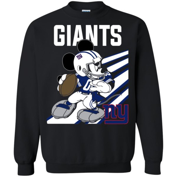 New York Giants Disney Mickey Funny Hoodie Zip Hoodie Red Print