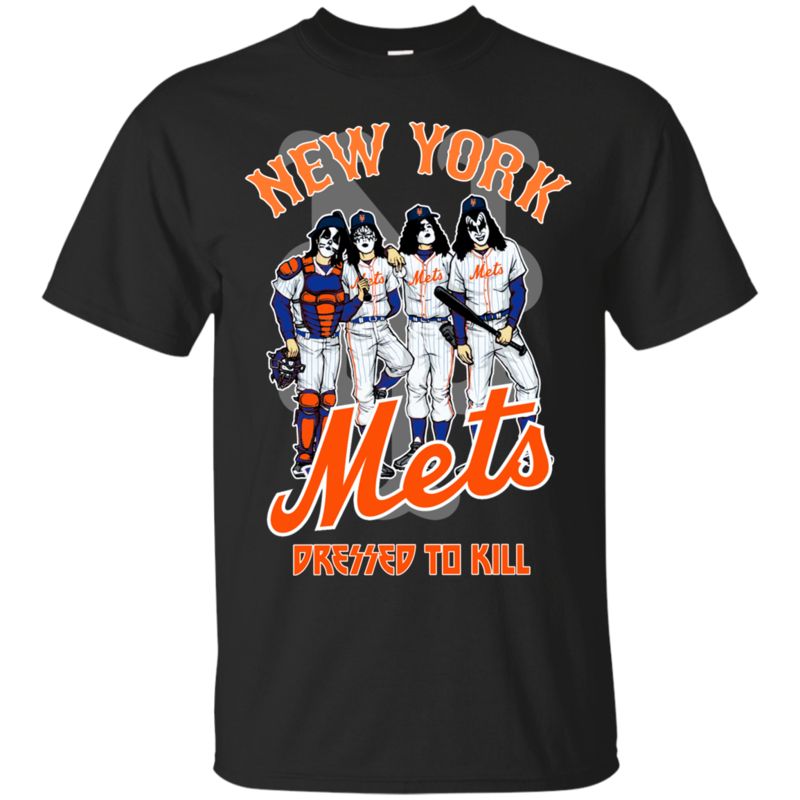 New York Mets Dressed to Kill Blue T-Shirt
