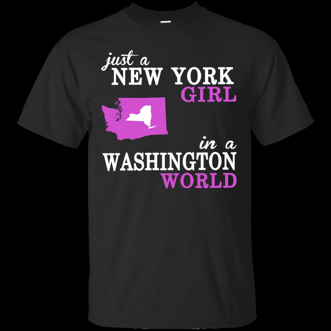 New York Washington Girl Shirts A New York Girl In Washington