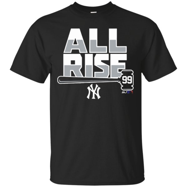 New York Yankees Aaron Judge All Rise T Shirt Cotton Shirt
