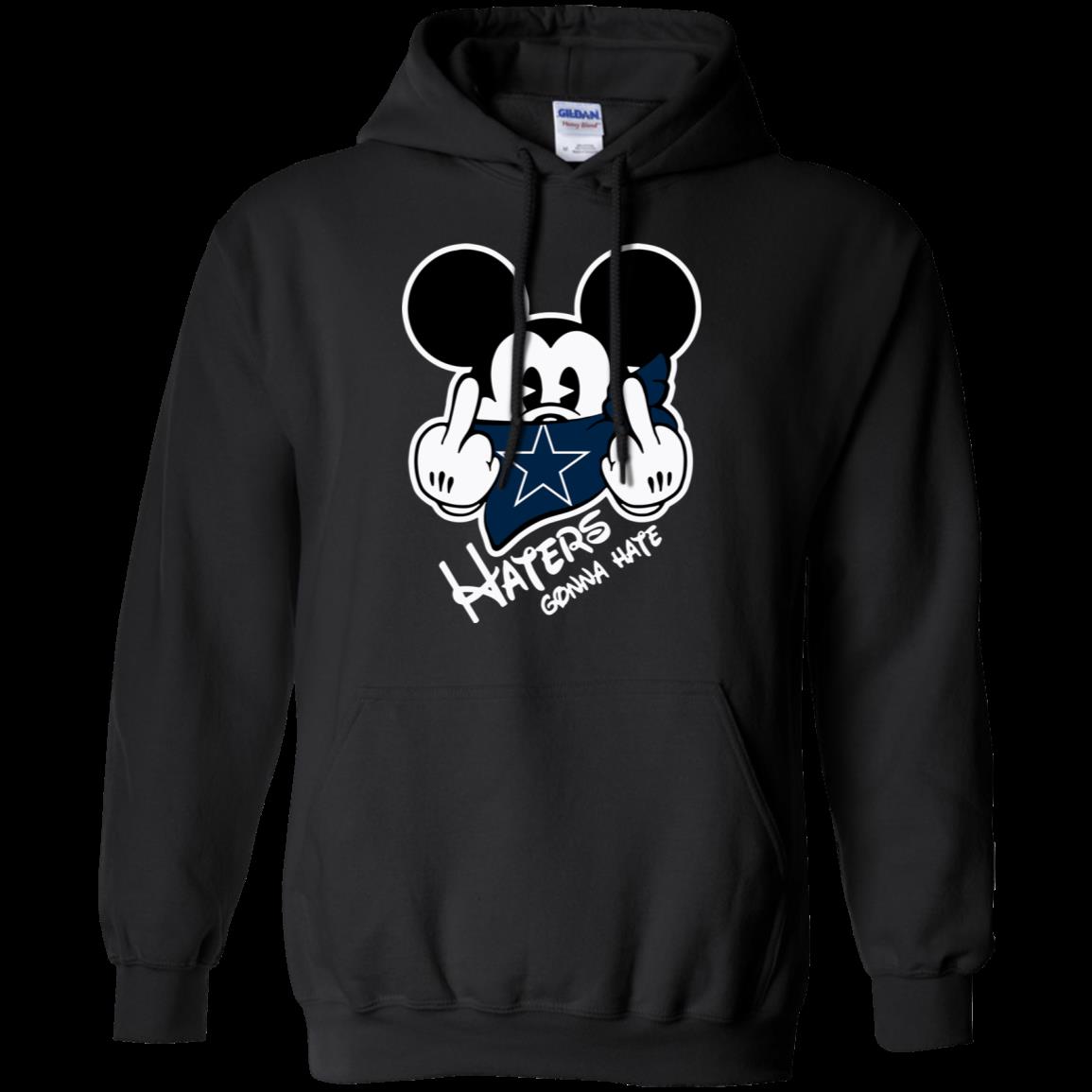 Nfl Dallas Cowboys Haters Gonna Hate Mickey Mouse Shirt Hoodie