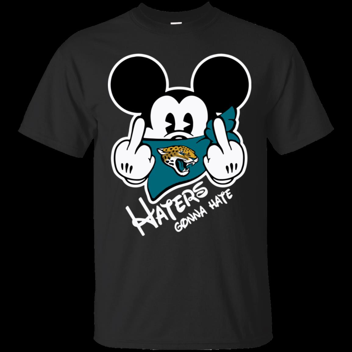 Nfl Jacksonville Jaguars Haters Gonna Hate Mickey Mouse Shirt