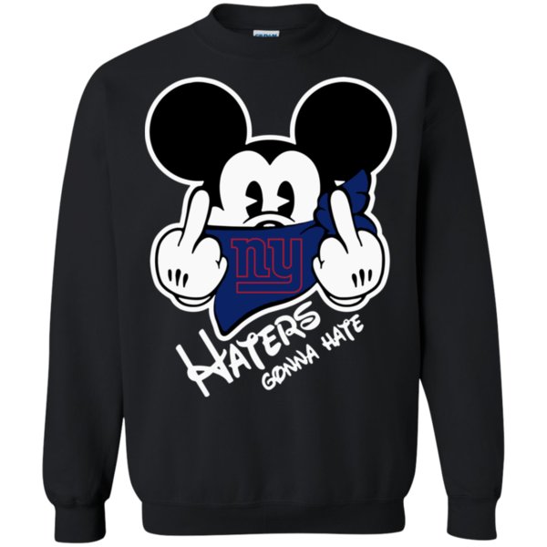 NFL New York Giants Haters Gonna Hate Mickey Mouse T-Shirt