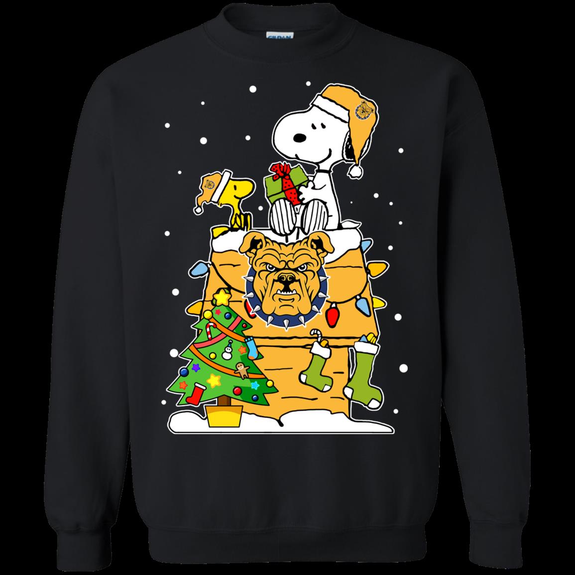 North Carolina A&t Aggies Ugly Christmas Sweaters Snoopy Hoodies Sweatshirts