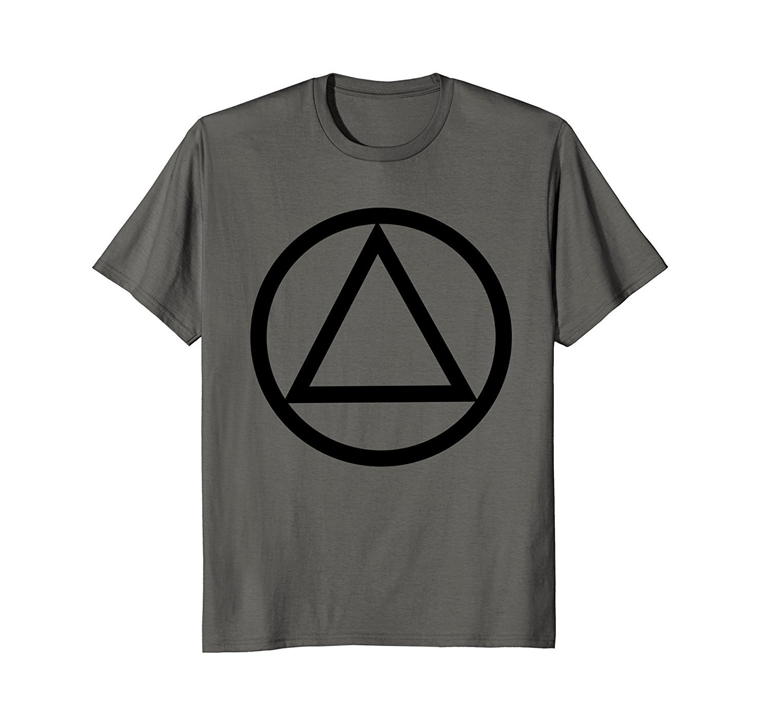 AA Sobriety Logo Triangle Symbol Classic Simple Logo T-Shirt funny ...