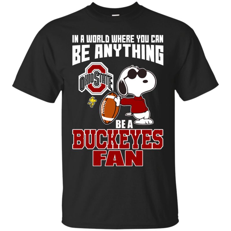 Ohio State Buckeyes Snoopy Shirts Be A Fan