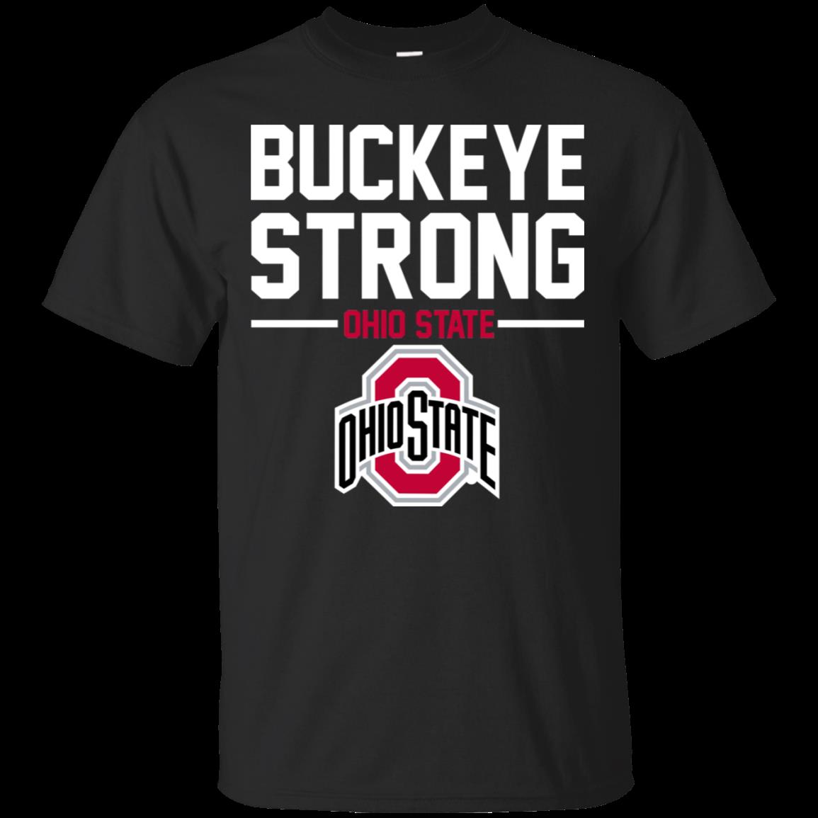 Ohio State Buckeyes Strong T Shirt Cotton Shirt