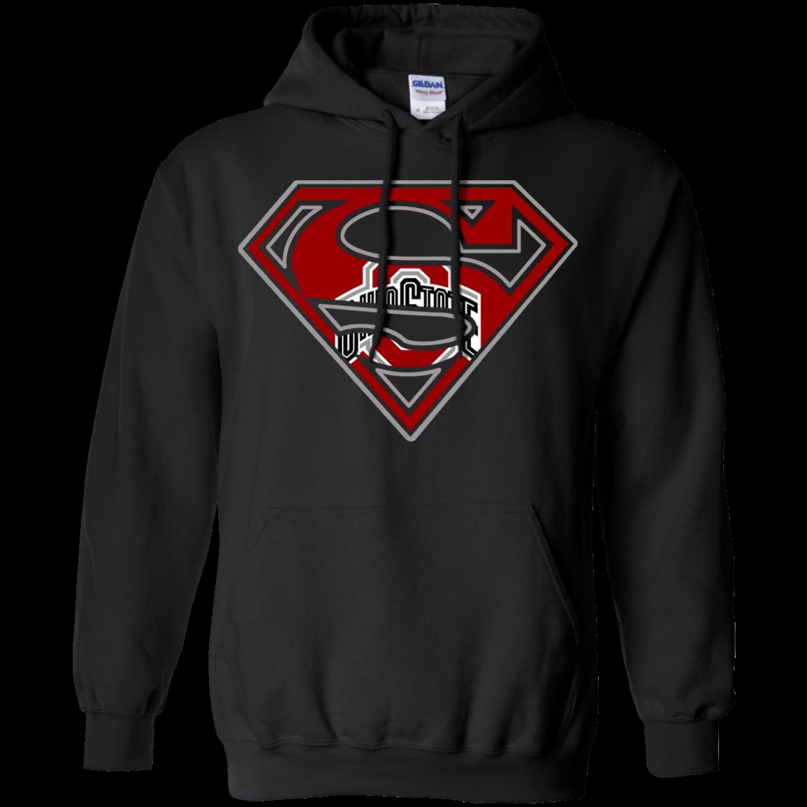Ohio State Buckeyes Superman Shirt Hoodie