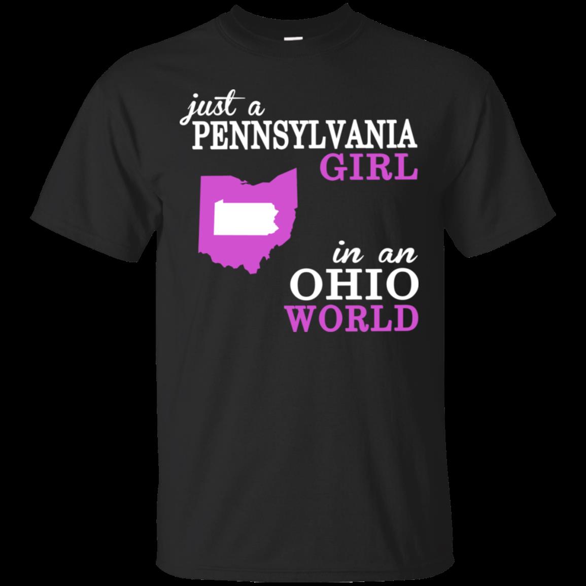 Pennsylvania Ohio Pennsylvania Girl In Ohio World T Shirt Hoodies Sweatshirt