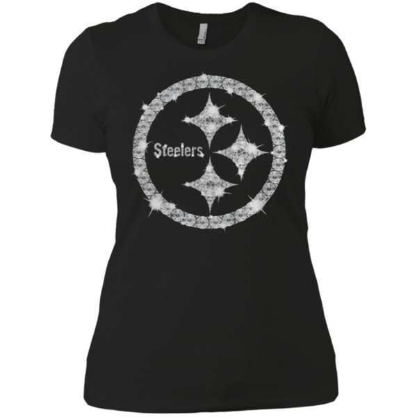 Pittsburgh Steelers Ladies Bling Shirt.